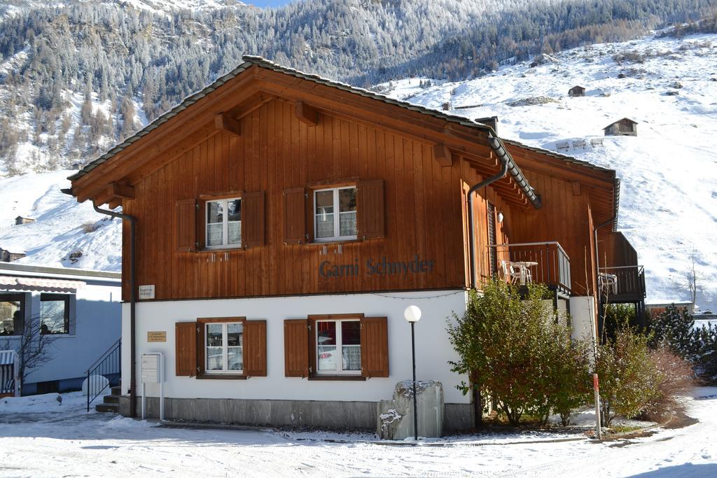 Schnider Bed&Breakfast Und Cafe Vals Eksteriør billede