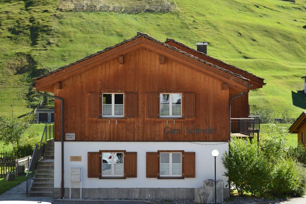 Schnider Bed&Breakfast Und Cafe Vals Eksteriør billede
